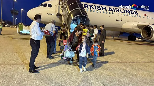 Ahıska Türklerinden oluşan 9. kafile Elazığ'a kavuştu