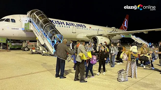 Ahıska Türklerinden oluşan beşinci kafile de Elazığ'a geldi