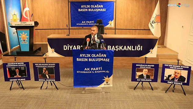 AK Parti İl Başkanı Aydın'dan HDP'ye sert eleştiri