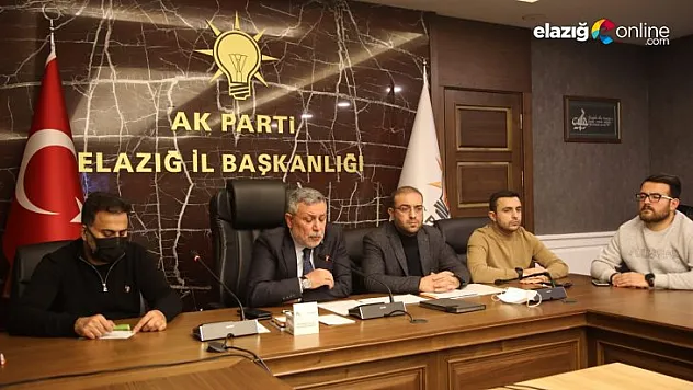AK Parti İl Teşkilatında 2023 yılı seçim hazırlıkları sürüyor