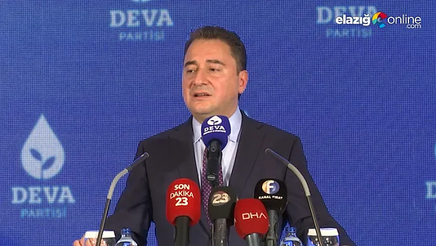 Ali Babacan 'Deprem komisyonunda Elazığ'ın olmaması büyük eksiklik'