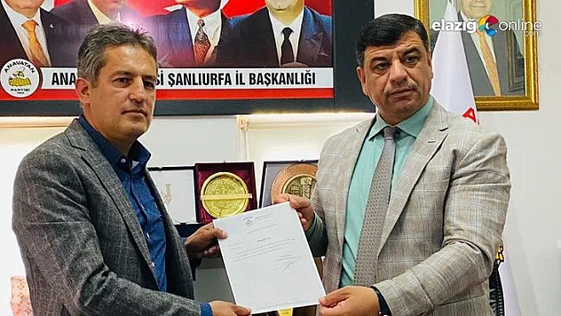 Anavatan Partisi Elazığ İl Başkanı Saraç Oldu