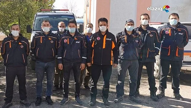 Ayda bebeği kurtaran kahraman ekip Tunceli'ye döndü