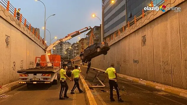 Aynı dakikada iki araç takla attı: 8 yaralı