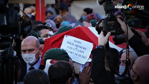 Aziz Şehidimiz Cihat Şahin Elazığ'da son yolculuğuna uğurlandı