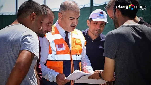 Aziziye Deresi'nde altyapı çalışmaları devam ediyor