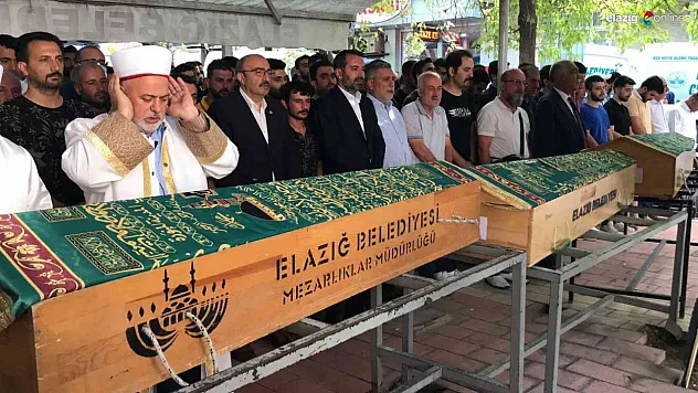 Baba, oğul ve amca gözyaşları içinde son yolculuklarına uğurlandı