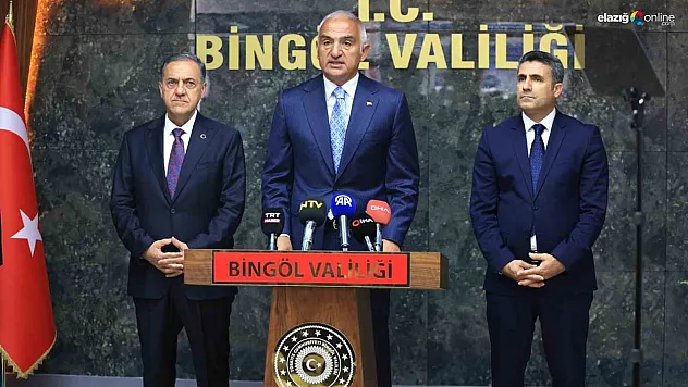 Bakan Ersoy: 'Bingöl İçin Kaybedecek Bir Dakikamız Yok!'