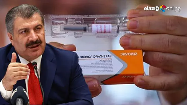 Bakan Koca'dan aşı müjdesi!