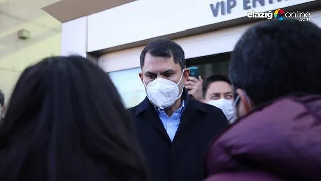 Bakan Murat Kurum, deprem konutlarını inceledi