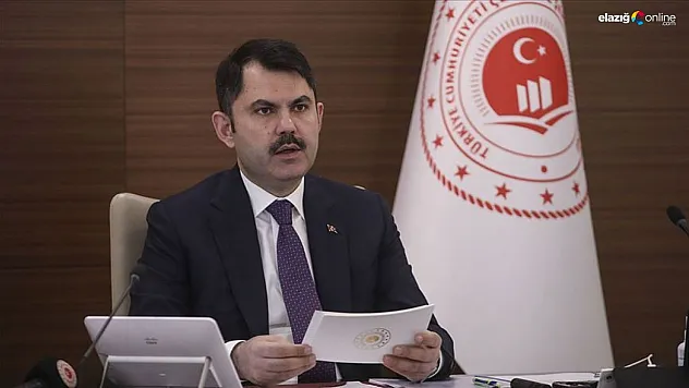 Bakan Murat Kurum Elazığ'a geliyor: İşte program detayları!