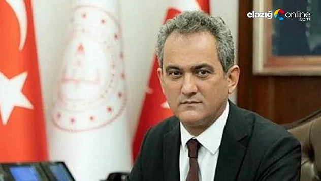 Bakan Özer Elazığ'a geliyor!