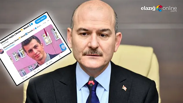 Bakan Soylu, şehit öğretmen Necmettin Yılmaz'ı unutmadı