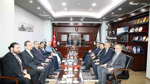 Abdulkadir Uraloğlu Elazığ'da! Ulaşım ve Altyapı Yatırımları Değerlendirildi!