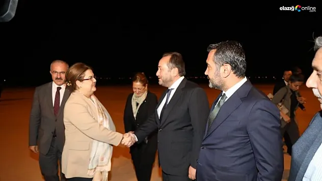 Bakan Yanık, Elazığ'da