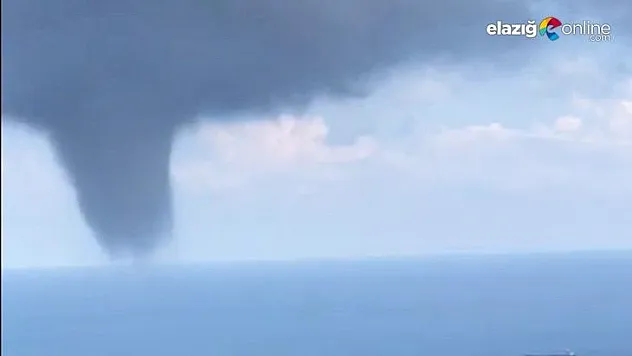 Bartın açıklarında çıkan hortum korkuttu