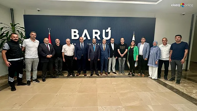 Bartın Elazığlılar Derneği'nden Elazığlı Rektör Akkaya'ya Hayırlı Olsun Ziyareti