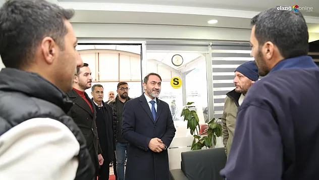 Başkan adayı Duran'dan Galericiler Sitesi'ne ziyaret!