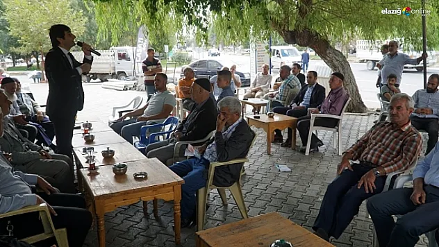 Başkan Akın 'Elazığ Kalkınma Planı'nı anlatmaya devam ediyor! Bu kez yönetimin durağı Kovancılar