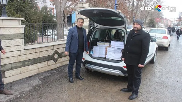 Başkan Çadırcı'dan belde ve köylere binlerce kitap