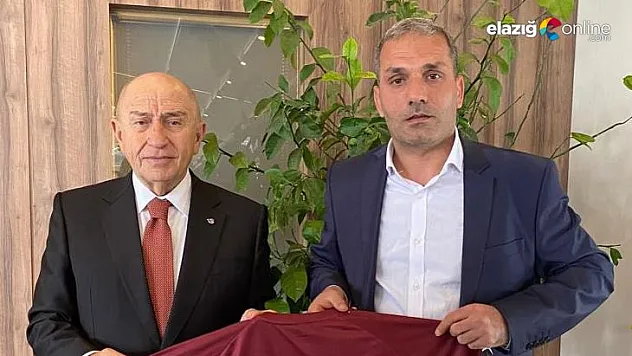 Başkan Çayır, TFF Başkanı Nihat Özdemir ile bir araya geldi