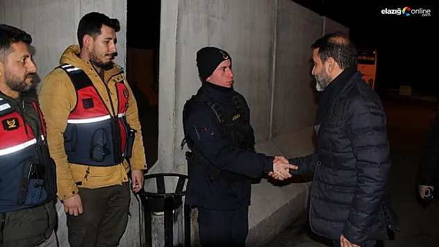 Başkan Duran'dan görev başındakilere yeni yıl ziyareti!