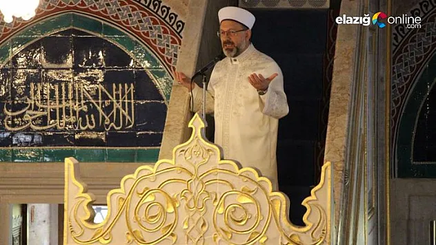 Başkan Erbaş'tan 'aile' uyarısı!