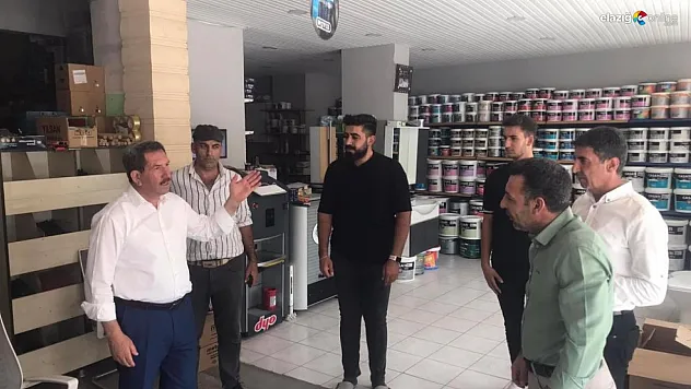 Başkan Akpınar, ziyaretlerini sürdürüyor