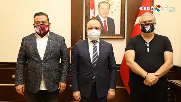 Başkan Öztürk ve Leven Eriş'ten Vali Erkaya Yırık'a Ziyaret