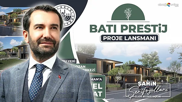 Başkan Şahin Şerifoğulları'ndan bir vizyon proje daha!