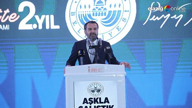 Başkan Şerifoğulları, Elazığ'a hizmette 2.yılını geride bıraktı