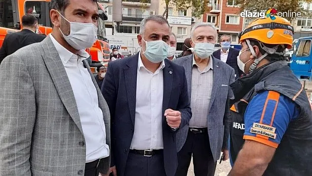 Başkan Şerifoğulları İzmir'de incelemelerde bulundu