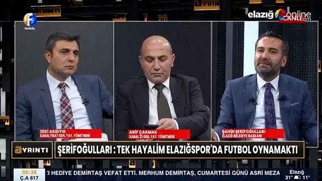 Başkan Şerifoğulları Elazığspor Yönetimine Resti Çekti!