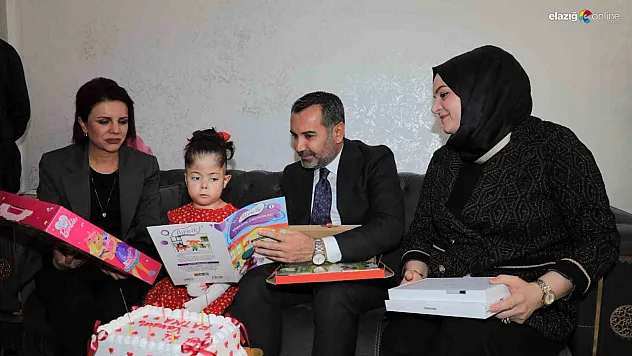 Başkan Şerifoğulları'ndan minik Fatma'ya anlamlı ziyaret