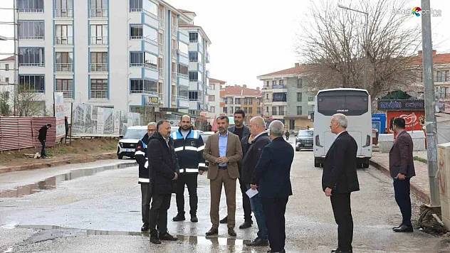 Başkan Şerifoğulları, Kent Genelinde İncelemelerini Sürdürüyor!