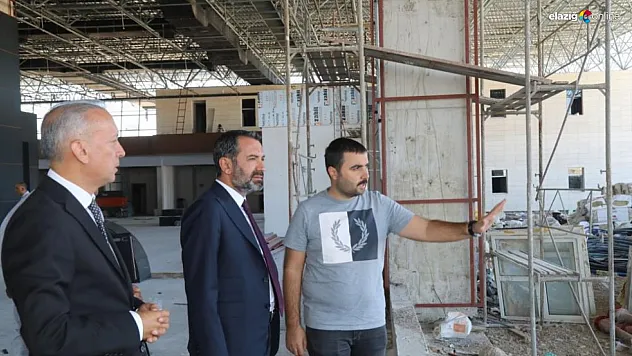Başkan Şerifoğulları yapımı devam eden projeleri inceleme gezilerine devam ediyor