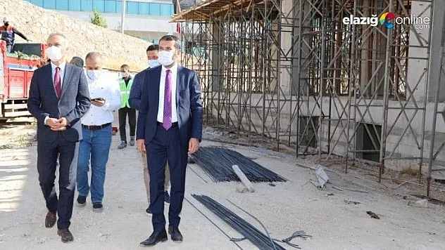 Başkan Şerifoğulları, yapımı süren projeleri yerinde inceledi