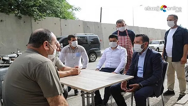 Başkan Şerifoğulları'ndan, Sarayatik Mahalle Sakinlerine Ziyaret