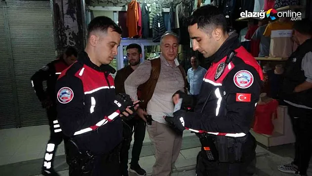 Elazığ polisinden bayram öncesi geniş çaplı denetim