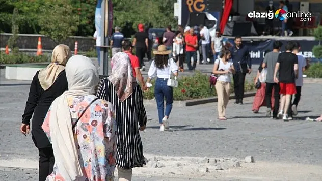 Bayram tatilinde vatandaşlar Harput'a akın etti
