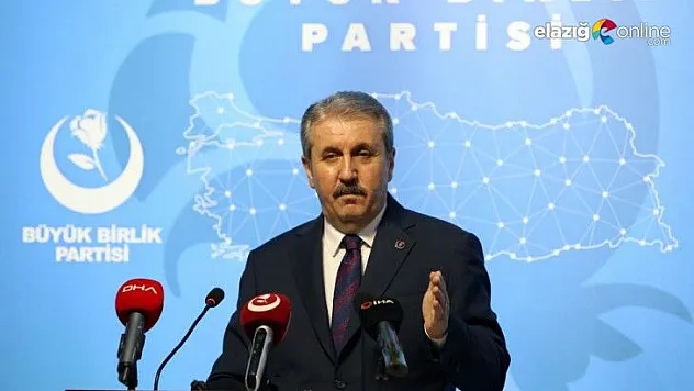BBP Genel Başkanı Destici: TBMM'de teröristler var