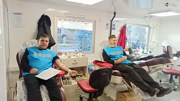 Beşir Derneği Elazığ Şubesinden 'Bir damla kan bin umut' kampanyası