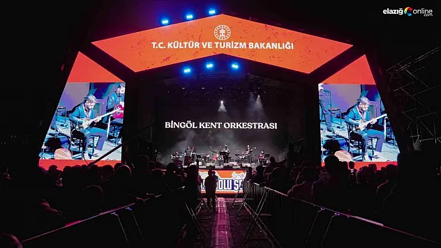 Bingöl'de 'Bir Anadolu Şenliği' türkülerle devam etti