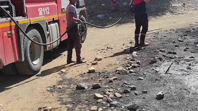 Bingöl'de çıkan yangın söndürüldü