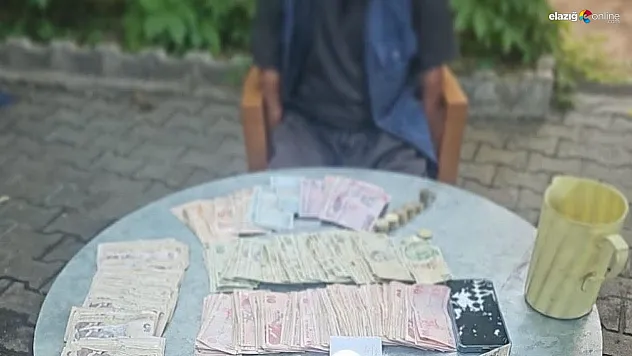 Bingöl'de dilencinin üzerinden 5 bin lira çıktı