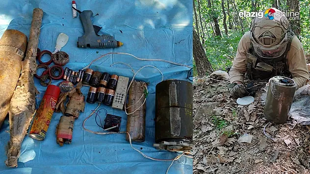 Bingöl'de EYP ve mühimmat ele geçirildi