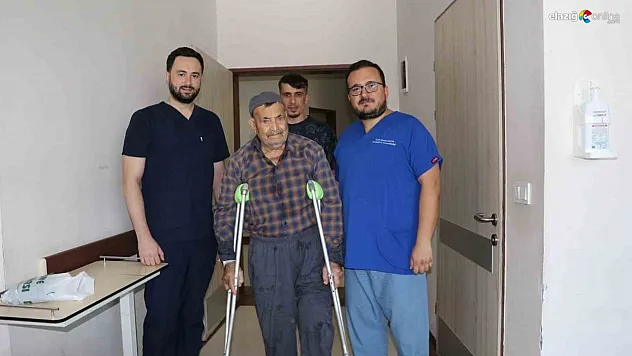 Bingöl'de iki aşamalı diz protezi revizyon ameliyatı gerçekleştirildi