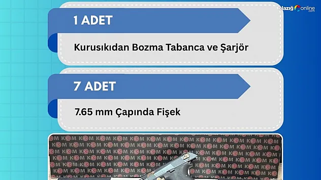 Bingöl'de ruhsatsız silah ve tüfekler ele geçirildi