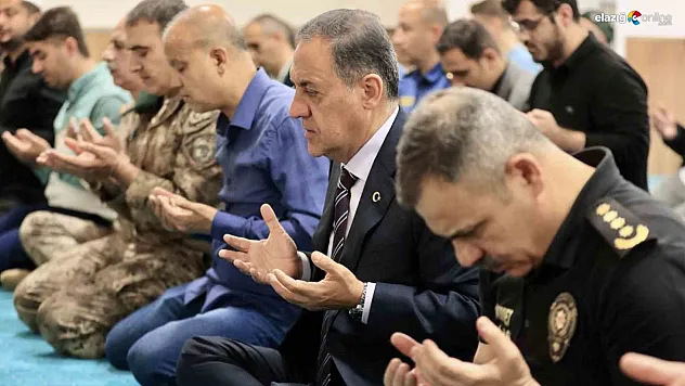 Bingöl'de şehitler için mevlit okutuldu