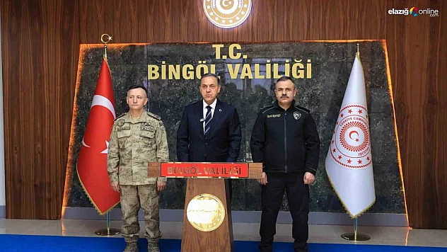 Bingöl'de suç oranlarında düşüş, tutuklamalarda artış